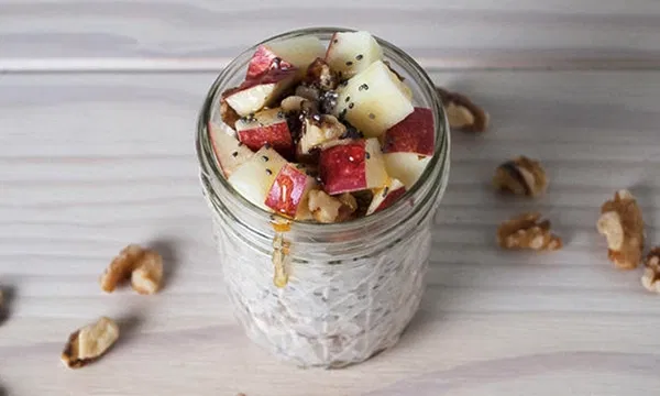 Apple Pie Overnight Oats